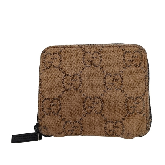 Gucci GG Canvas Coin Pouch - Picture 1 of 14